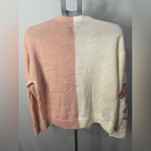 Sanrio My Melody Two Tone Sweater Cardigan Women’s size M - Picture 8 of 12